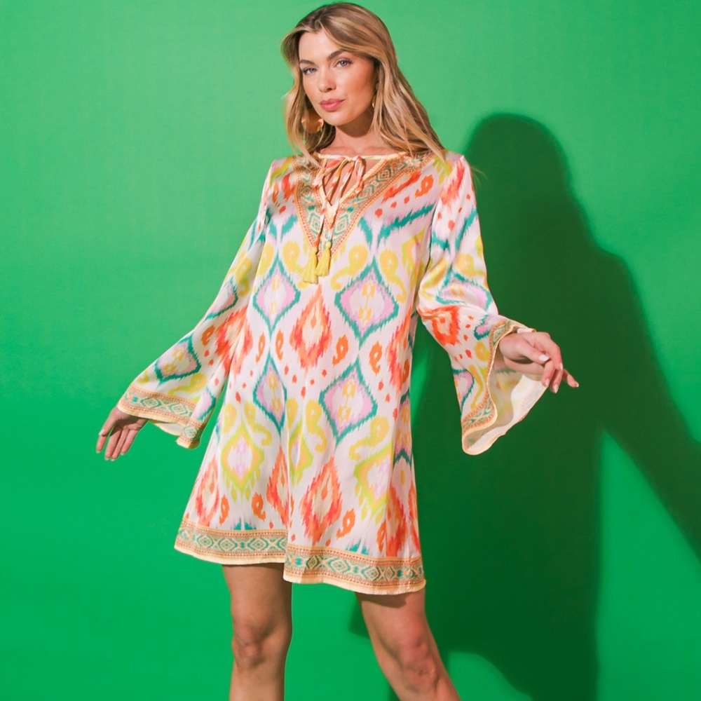 NWT Flying Tomato Silky Mini Dress